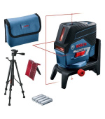 Bosch GCL 2-50 C kombinovaný laser, Bluetooth pro aplikaci Levelling, stavební stativ, 4x baterie 1,5 V LR6 (AA)