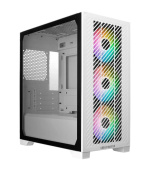 Cooler Master case Elite 301, mATX, Průhledná bočnice, 3x 120mm ARGB Fan, Bílá