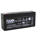 Baterie - Fiamm FG10301 (6V/3Ah - Faston 187), životnost 5let