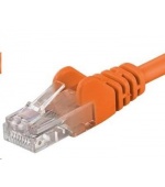 PREMIUMCORD Patch kabel UTP RJ45-RJ45 CAT5e 7m oranžová