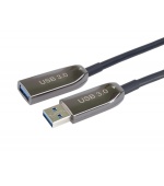 PremiumCord prodlužovací optický AOC kabel USB 3.0  A/Male - A/Female, 7m