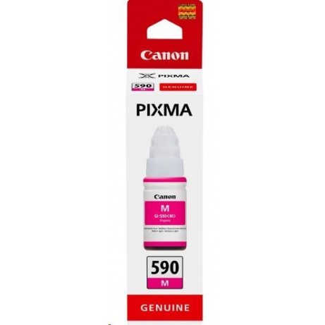 Canon CARTRIDGE GI-590 M purpurová pro Pixma G1500, G2500, G3500, G4500  (7000str.)