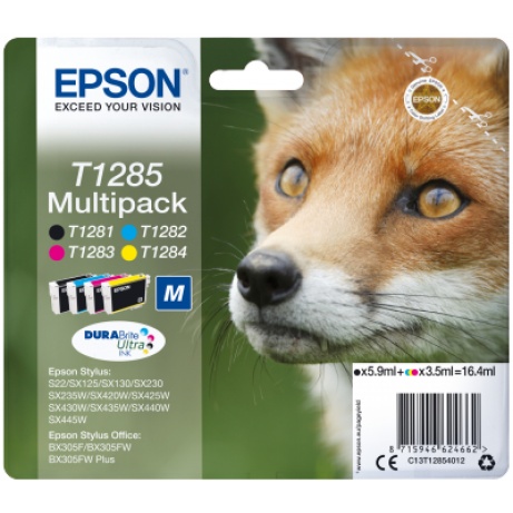 Multipack CMYK Ink Cartridge  (T1285)