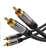 PREMIUMCORD kabel, 2x CINCH-2x CINCH M/M, 3m