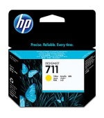 HP no 711 - žlutá inkoustová kazeta, CZ132A