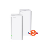 Tenda Nova MX15 Pro (2-pack) WiFi 6 AX5400 Mesh Gigabit system, 6x GLAN/GWAN, WPA3, VPN, CZ app