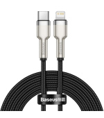 Baseus Datový kabel Cafule USB-C/Lightning PD 20W 2m černý