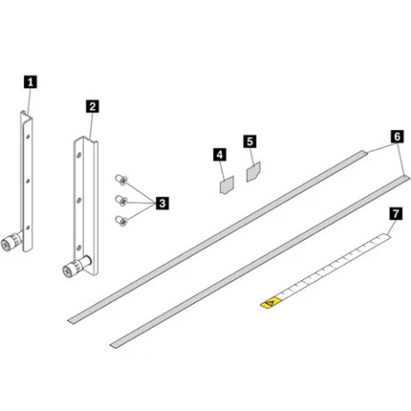 ThinkSystem ST650 V2/V3 Tower to Rack kit