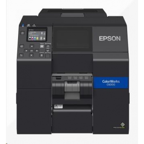 Epson ColorWorks CW-C6000Pe, peeler, disp., USB, Ethernet, black