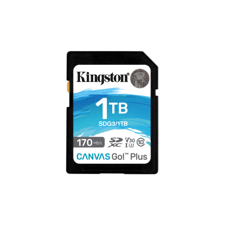 Kingston Canvas Go Plus/SDXC/1TB/UHS-I U3 / Class 10