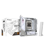 GIGABYTE MB Sc AM5 X870I AORUS PRO ICE, AMD X870, 2xDDR5, 1xHDMI, 1xThunderbolt, WiFi, Mini-ITX