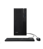 ACER PC Veriton VS2720G, i5-14400,8GB DDR4,512GB M.2 SSD,Wifi,DVD±RW,USB KB+mouse,W11P,300W,Black