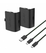 VENOM VS2882 Xbox Series S/X & One Black Twin Battery Pack + 3 meter cable