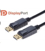 PREMIUMCORD DisplayPort 1.2 přípojný kabel M/M, zlacené konektory, 3m