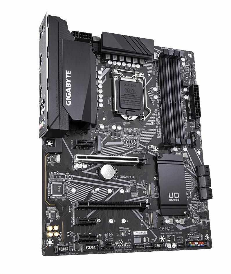 Gigabyte z490 ud горит светодиод vga