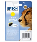 Epson Singlepack Yellow T0714 DURABrite Ultra Ink