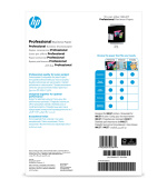 HP Professional Inkjet Matte FSC Paper 180 gsm-150 sht/A4/210 x 297 mm