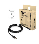 Club3D Kabel USB-C na MiniDisplayPort 2.1, 8K30Hz, DSC1.2, UHBR10, 2m