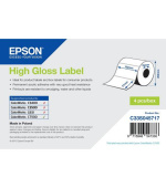 High Gloss Label - Die-cut Roll: 102mm x 51mm, 2310 labels