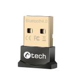 C-TECH Bluetooth adaptér BTD-02, v4.0, USB mini dongle