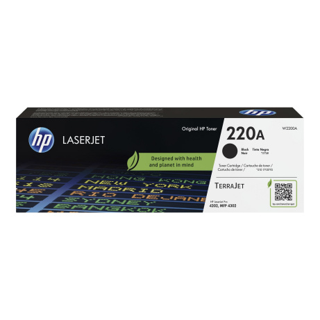 HP W2200A, black toner. kazeta HP LaserJet 220A