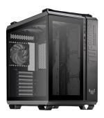 ASUS case TUF GAMING GT502 PLUS, Mid Tower, průhledná bočnice, 4x 120mm ARGB Fan, černá