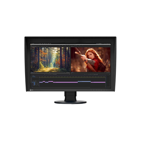 EIZO MT 27" CG2700X ColorEdge, IPS, 3840x2160, 10-bit, 500nit, 1450:1, 13ms, USB-C, DP, HDMI, USB, LAN, autokalibrace