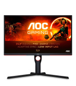 AOC MT VA LCD WLED 24,5" 25G3ZM/BK - VA panel, 240Hz, 1920x1080, 2xHDMI, DP, pivot