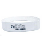 Zebra Wristband, PolyPro/PET, 3 x 11in (76x279mm); DT, Z-Band Fusion, Adhesive Closure, Adult w/ Label, 200/roll, 5 roll