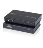 ATEN Extender PC-konzole DVI, HDBaseT 2.0, USB, RS-232, audio, 1920 x 1200 bodů/100m