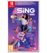 Switch hra Let’s Sing 2024 (bez mikrofonů)