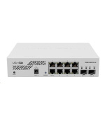 BAZAR - MikroTik Cloud Smart Switch CSS610-8G-2S+IN, 8 gigabit.portů, PoE-In, 2xSFP+, SwOS - Rozbaleno (Komplet)