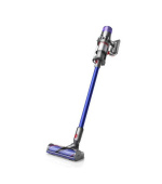 Dyson V11 (2023) akumulátorový vysvač, Li-Ion baterie, LCD displej, 3 režimy, sběrná nádoba, modrý / stříbrný