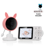 EVOLVEO Baby Monitor N3, dětská video-chůvička, Růžová