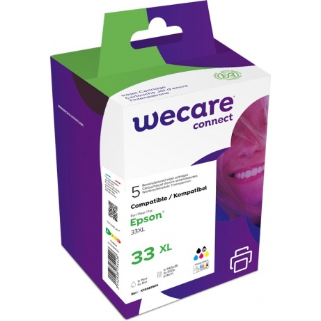 WECARE ARMOR ink sada kompatibilní s EPSON C13T33574011, CMYK