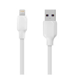 OBAL:ME Simple USB-A/Lightning Kabel 1m White