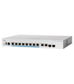 Cisco switch CBS350-8MP-2X-EU (8x2,5GbE,2x10GbE/SFP+ combo,8xPoE+,4xPoE++,240W) - REFRESH