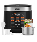 BAZAR - Cosori Multicooker CRC - multifunkční hrnec a rýžovar 5L - Poškozený obal (Komplet)