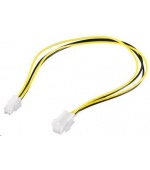 PREMIUMCORD Kabel napájecí interní 4pin, prodlužovací 37cm (1x P4)