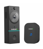 EVOLVEO Ringo RELAY - WiFi videozvonek s otevíráním brány + zvonek do zásuvky