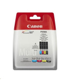 Canon CARTRIDGE CLI-551XL C/M/Y/BK PHOTO VALUE pro MG5450,5550,6450,6650,7150,7550 (680 str.)