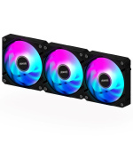 GIGABYTE ventilátor AORUS EZ CHAIN FAN 3-PACK, 3x120mm, černá