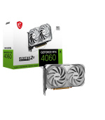 MSI VGA NVIDIA GeForce RTX 4060 VENTUS 2X WHITE 8G OC, 8G GDDR6, 3xDP, 1xHDMI