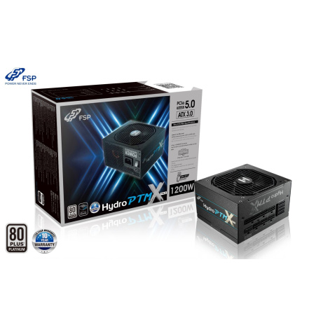 FSP HYDRO PTM X PRO 1200/1200W/ATX 3.0/80PLUS Platinum/Modular/Retail