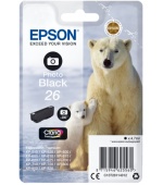 Epson Singlepack Photo Black 26 Claria Premium Ink