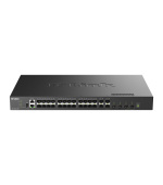 D-Link DXS-3410-32SY/E 10G Layer 3 Stackable Managed Switch, 28x 10G SFP+, 4x 25G SFP28