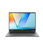 ASUS NTB Vivobook 14 Flip (TP3407SA-OLED003W), Intel Ultra 5-226V, 14" 1920 x 1200, 16GB, 512GB SSD, Arc, W11 Home, Gray