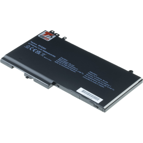 Baterie T6 Power Dell Latitude E5450, E5550, E5250, 3150, 3160, 3600mAh, 41Wh, 3cell, Li-pol