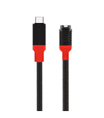 Tactical Recce 3:20 kabel pro Garmin USB-C Black/Red