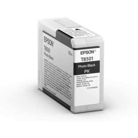 Epson Singlepack Photo Black T850100 UltraChrome HD ink 80ml